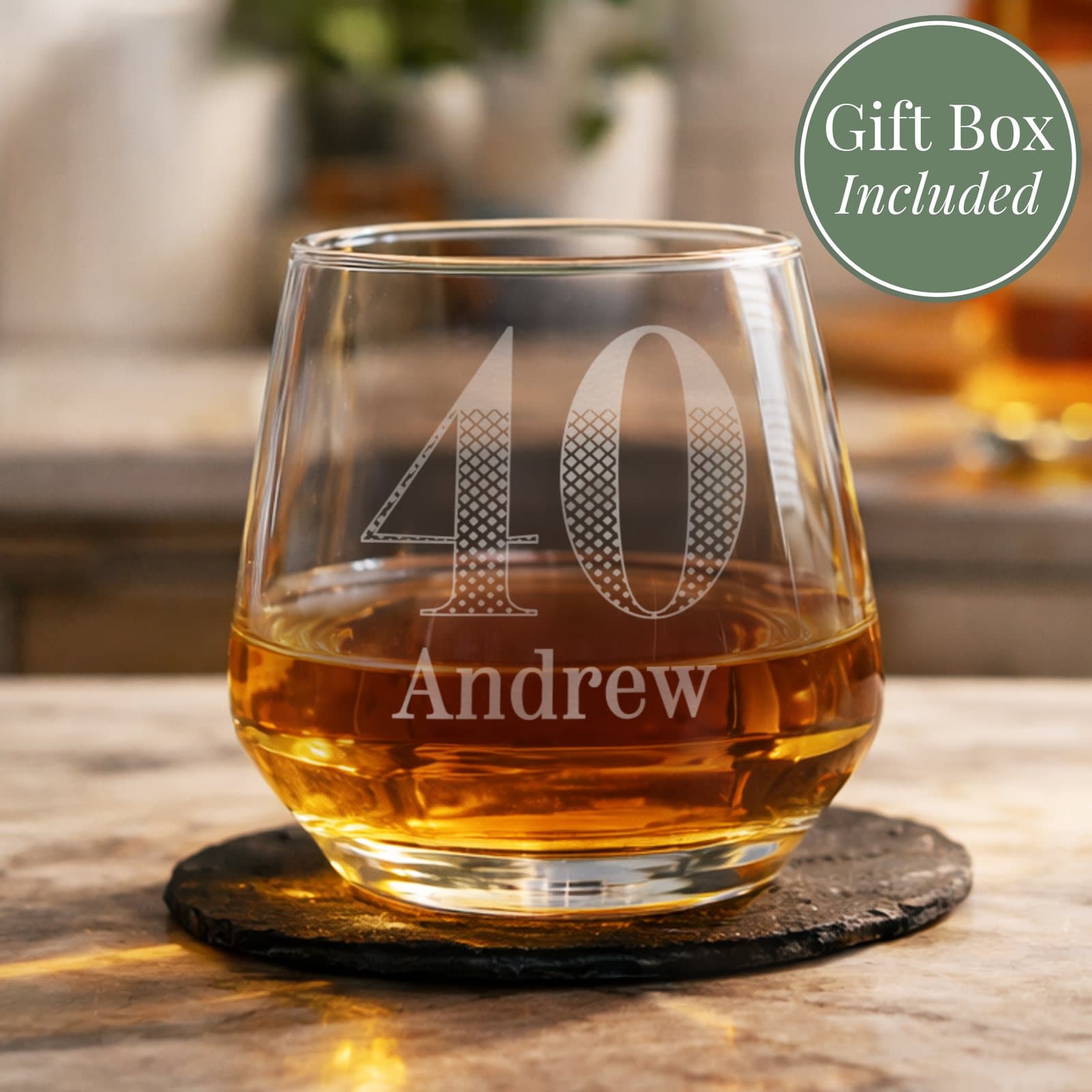 Personalised big age tumbler
