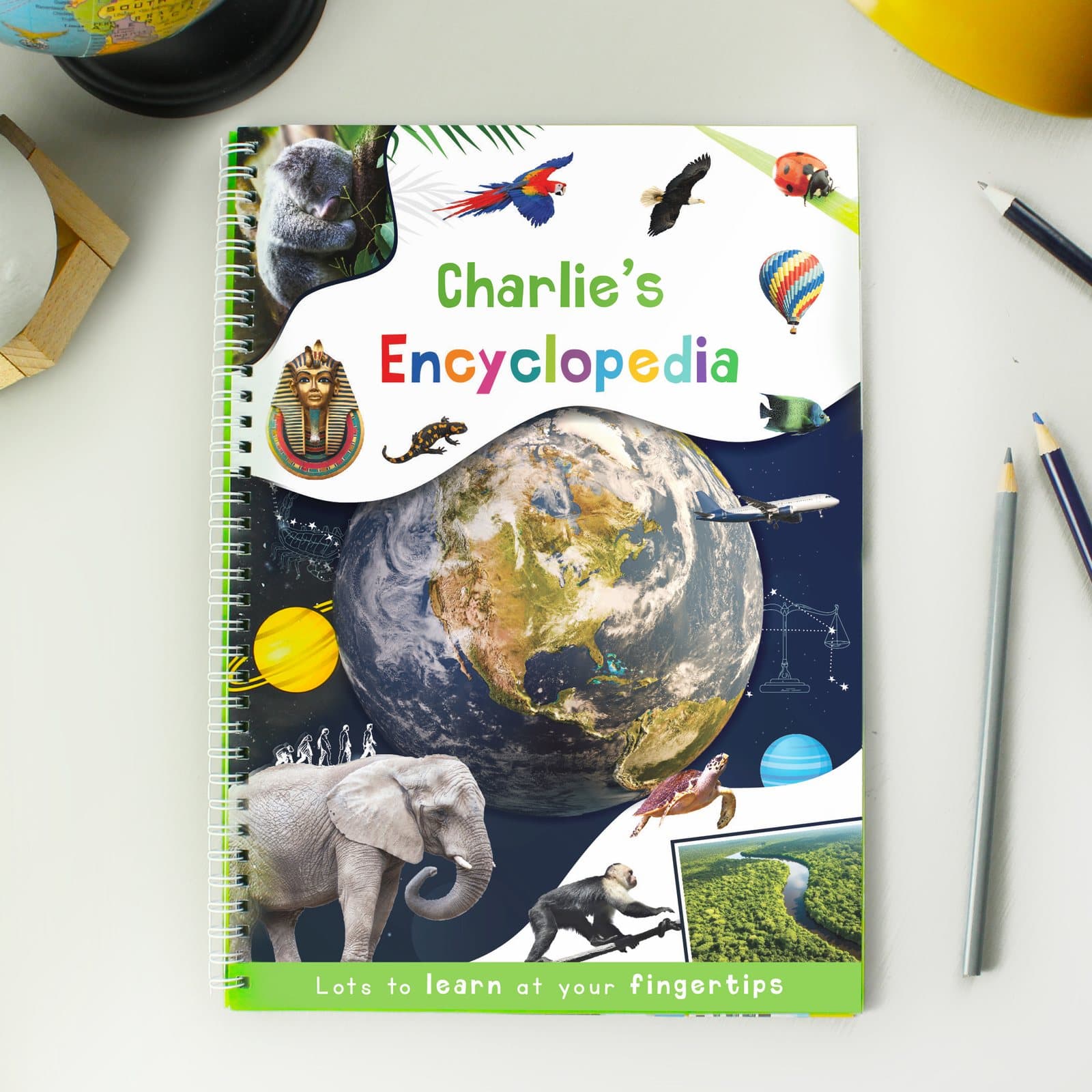 Personalised children's encyclopedia
