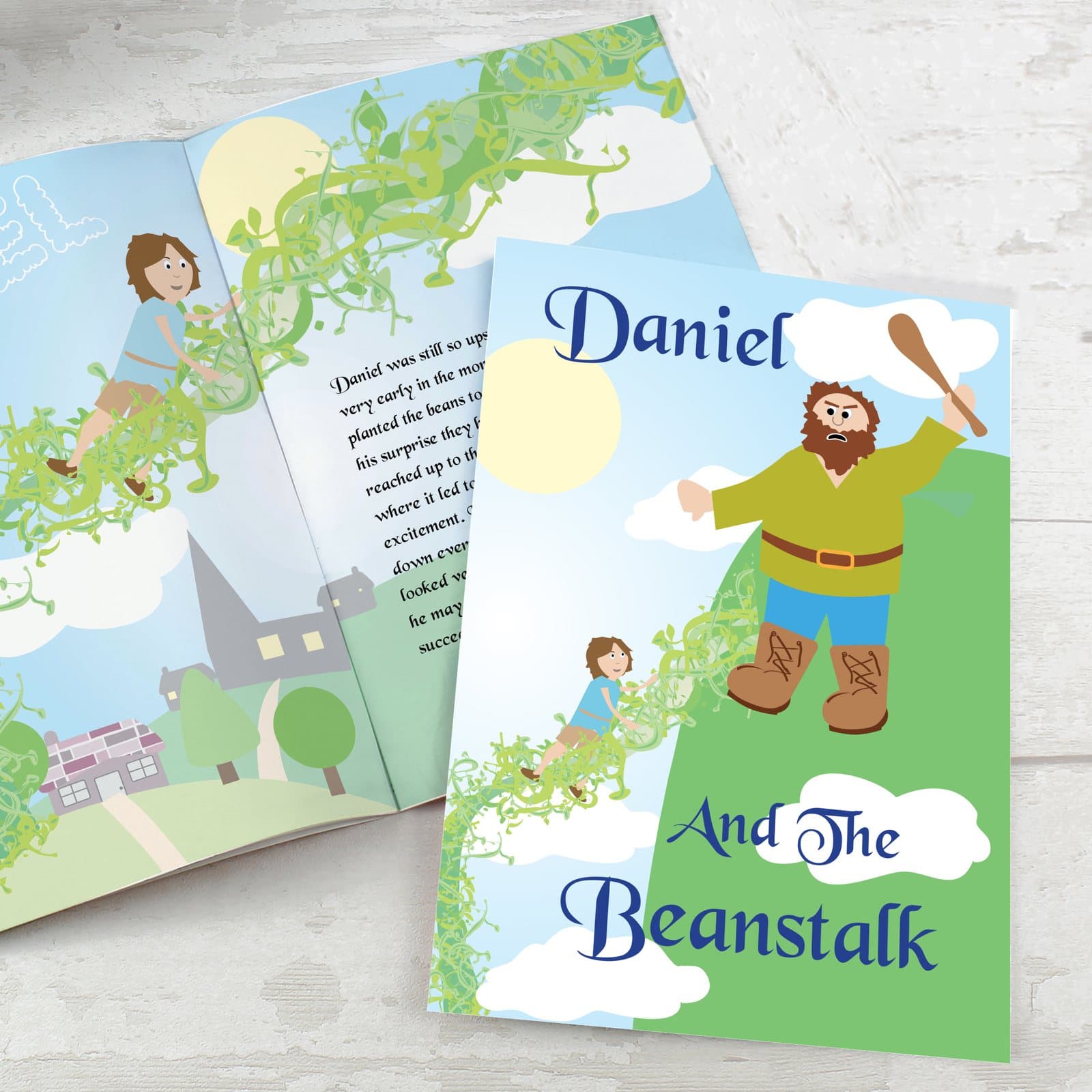 Personalised Jack and the Beanstalk story book for children