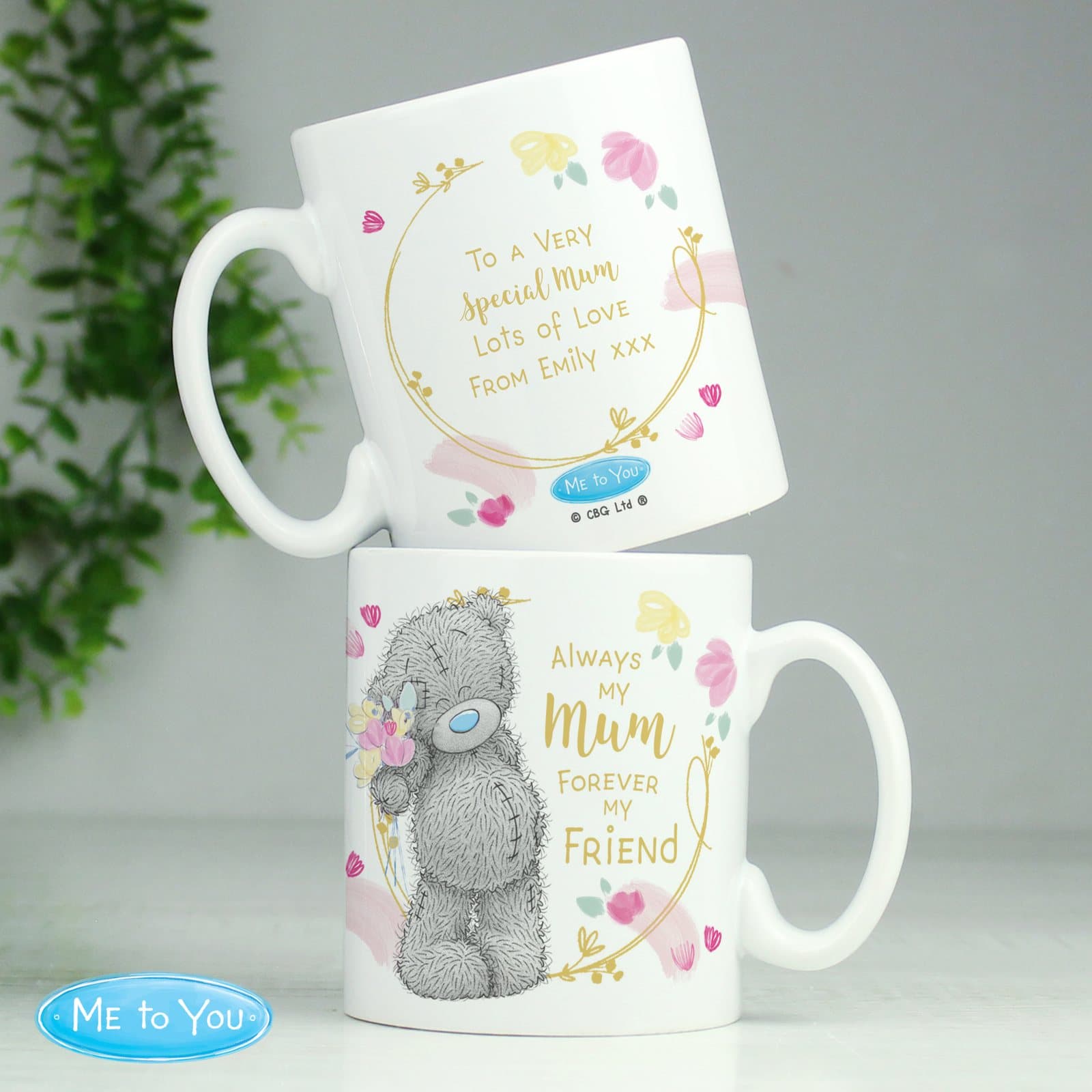 Personalised Me to You Forever My Friend ceramic mug for mum