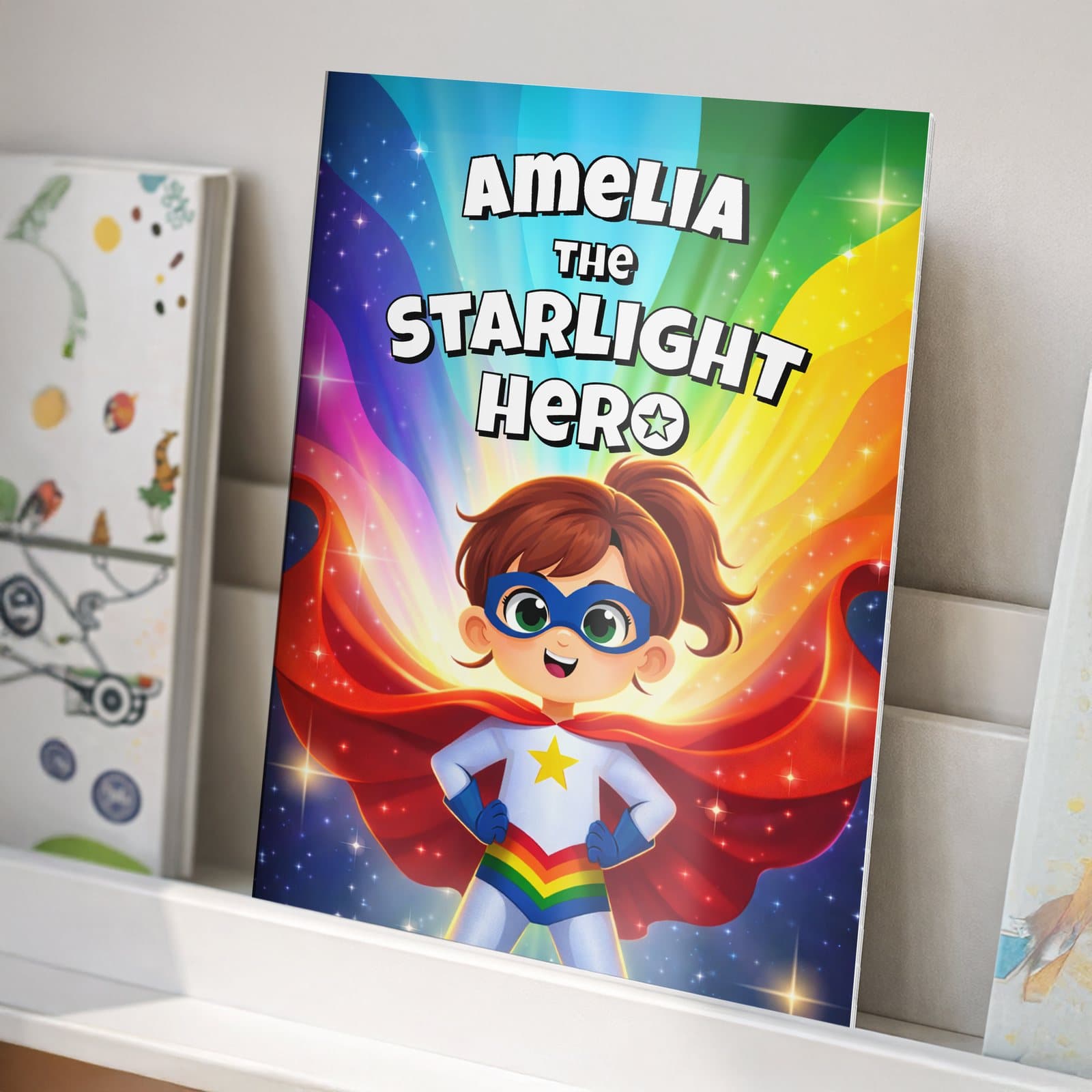 Personalised Starlight Hero story book for girls