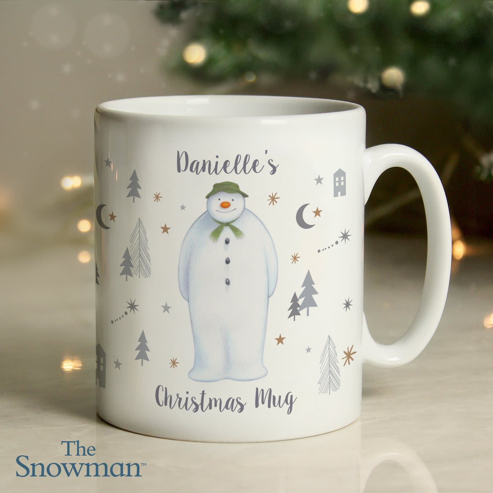 Ceramic The Snowman Magical Adventure mug